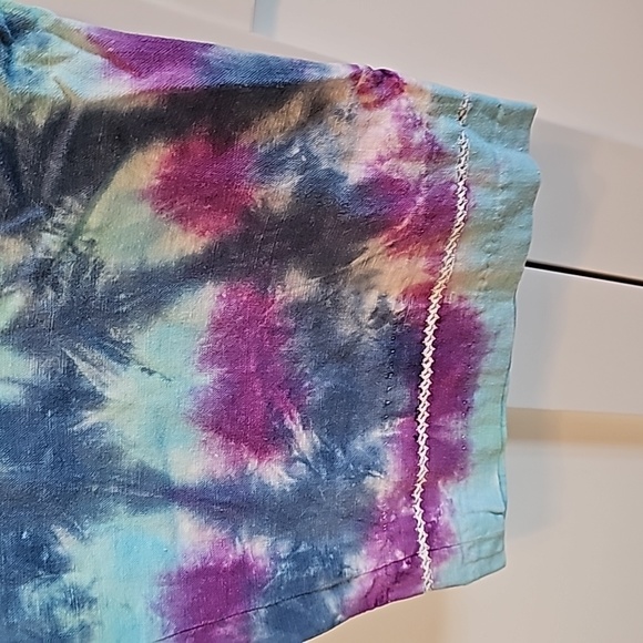 Tie dye Capri pants size L - Picture 3 of 5